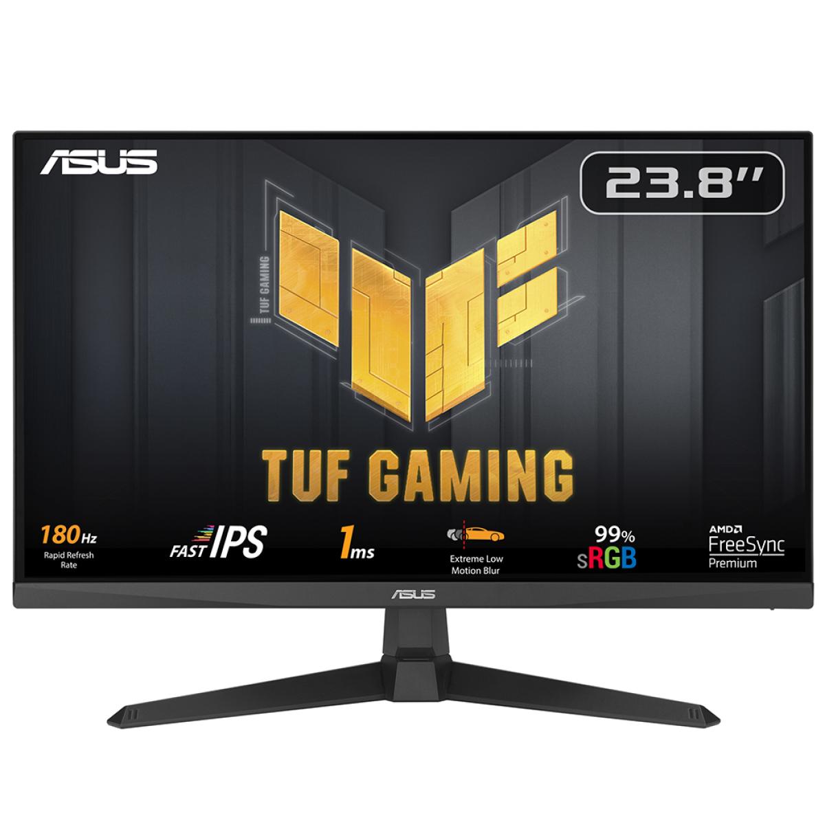 ASUS TUF Gaming VG249Q3A computer monitor 60.5 cm (23.8") 1920 x 1080 pixels Full HD LCD Black
