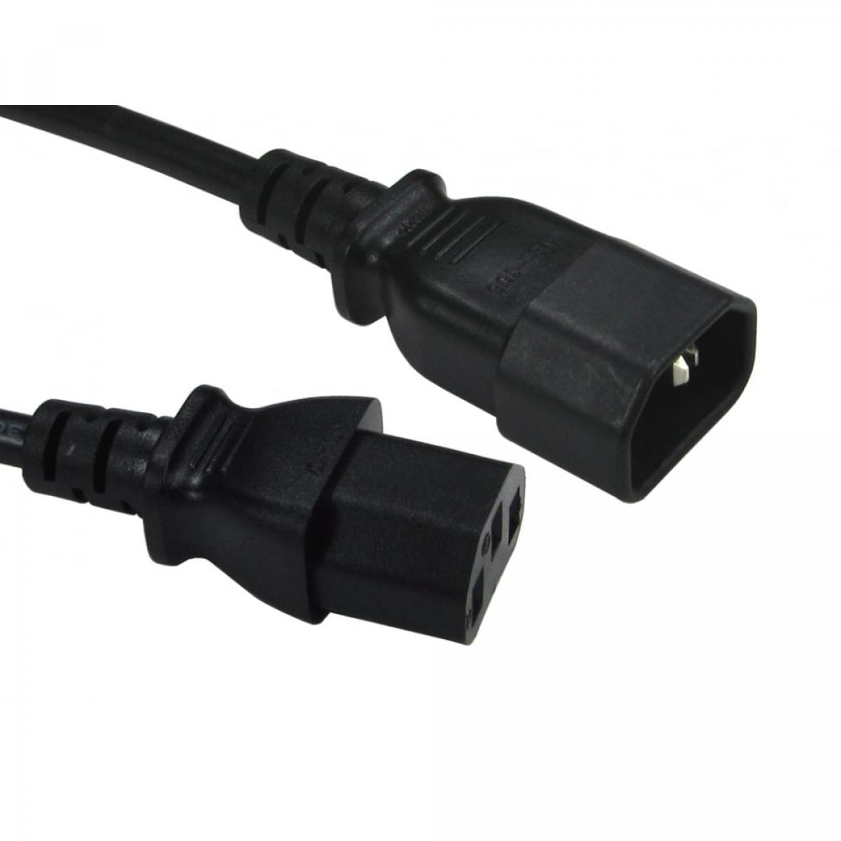 CDL 3m C14 to C13  Extension Black