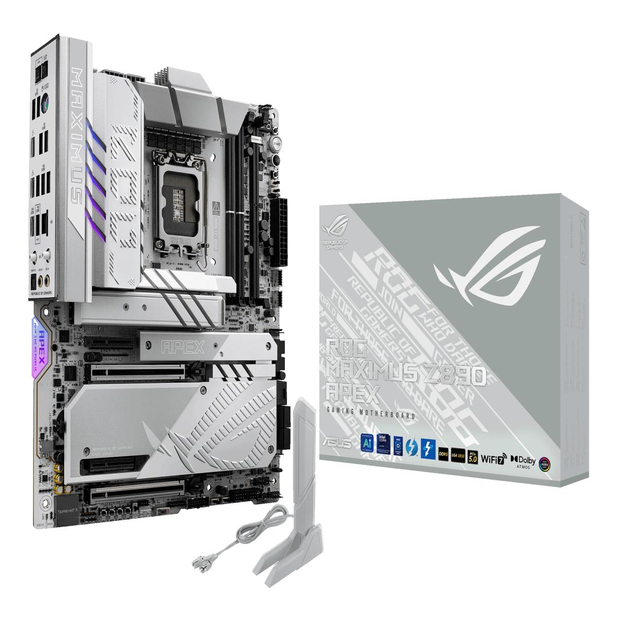 ASUS ROG MAXIMUS Z890 APEX Intel Z890 LGA 1851 (Socket V1) ATX