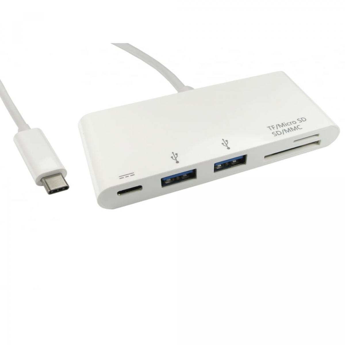 CDL USB Type C to 2 Port USB Hub