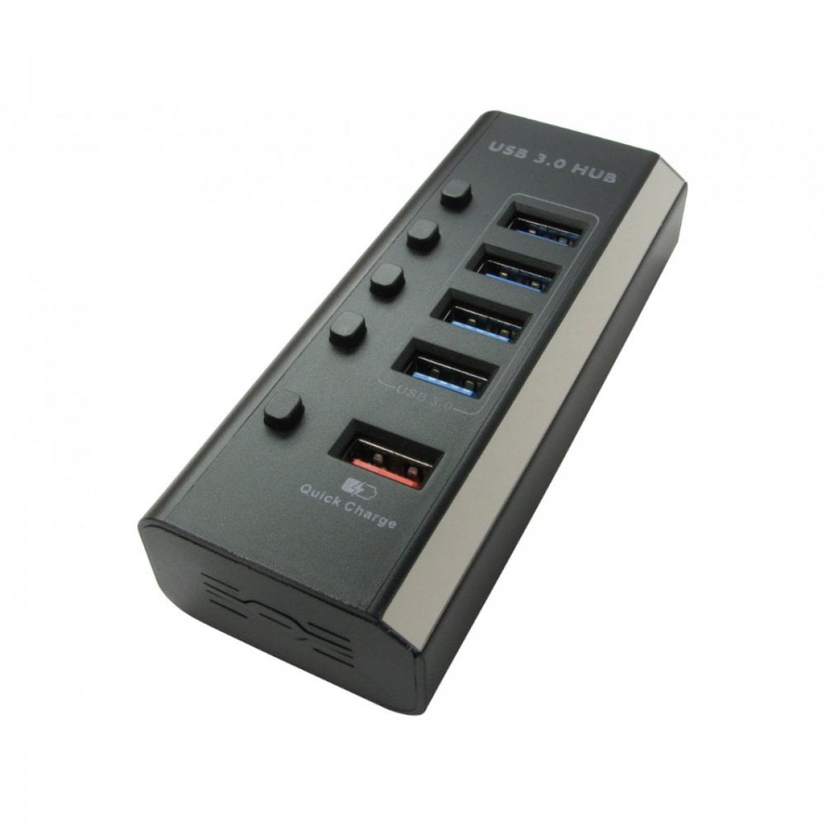 CDL 4 Port USB3.0 Hub+Q/Charge