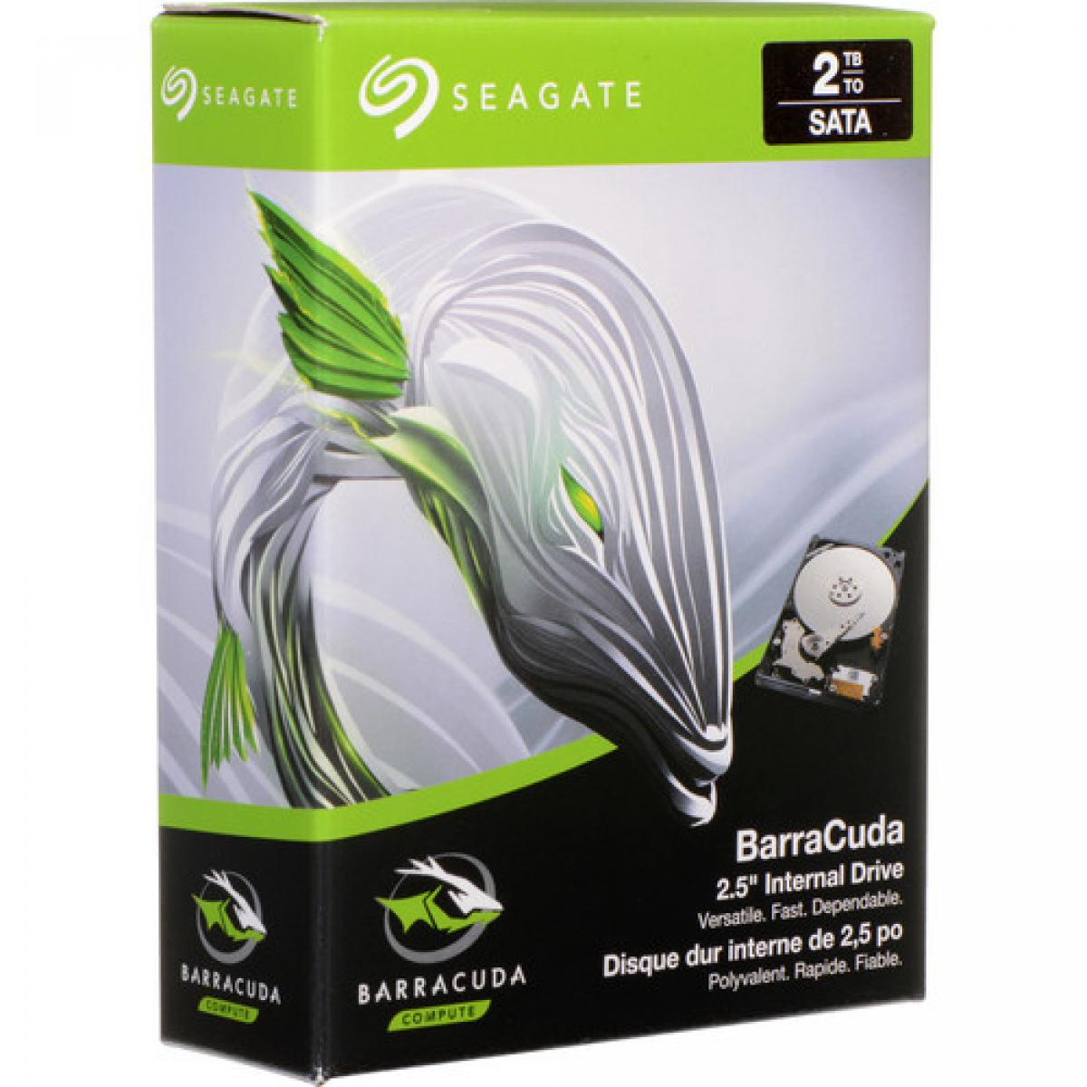 Seagate Barracuda 2TB 2.5" internal hard drive 5400 RPM 128 MB 2.5" Serial ATA III
