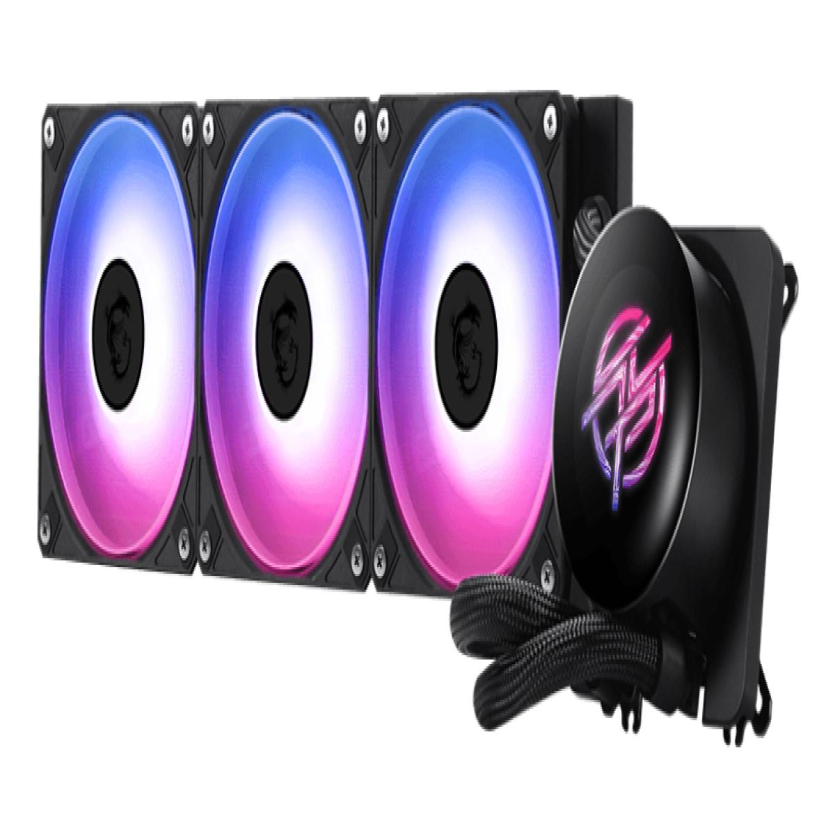 MSI MPG CORELIQUID P13 computer cooling system Processor All-in-one liquid cooler 12 cm Black 1 pc(s)