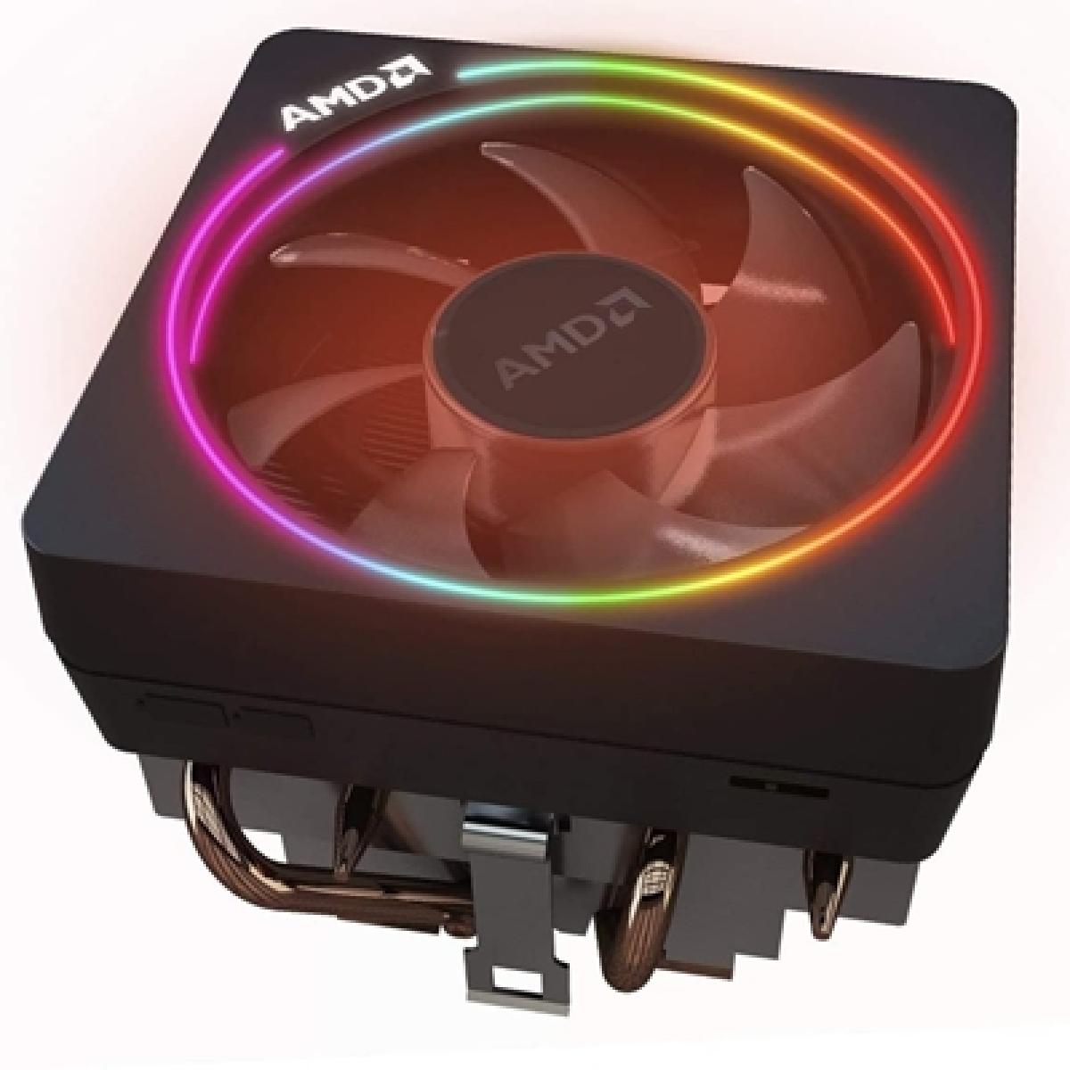 AMD Wraith Prism AM4 Socket 96mm 2700RPM PWM RGB LED OEM Fan CPU Cooler