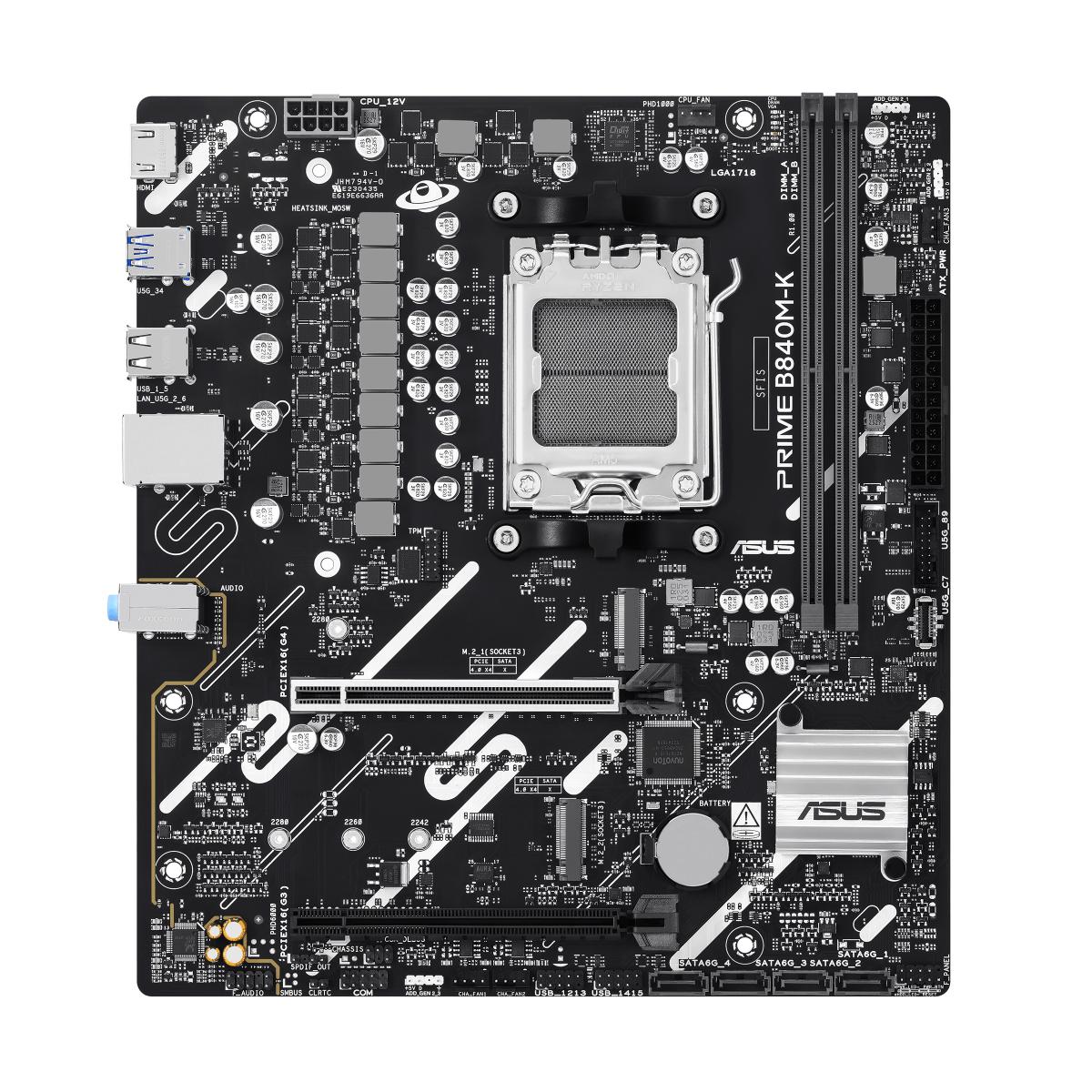 ASUS PRIME B840M-K AMD B840 Socket AM5 micro ATX