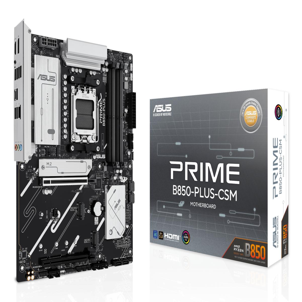 ASUS PRIME B850-PLUS-CSM AMD B850 Socket AM5 ATX