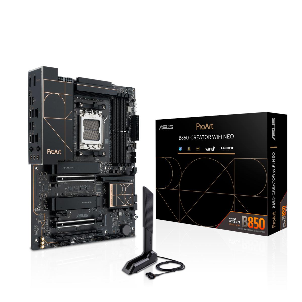 ASUS PROART B850-CREATOR WIFI NEO AMD B850 Socket AM5 ATX