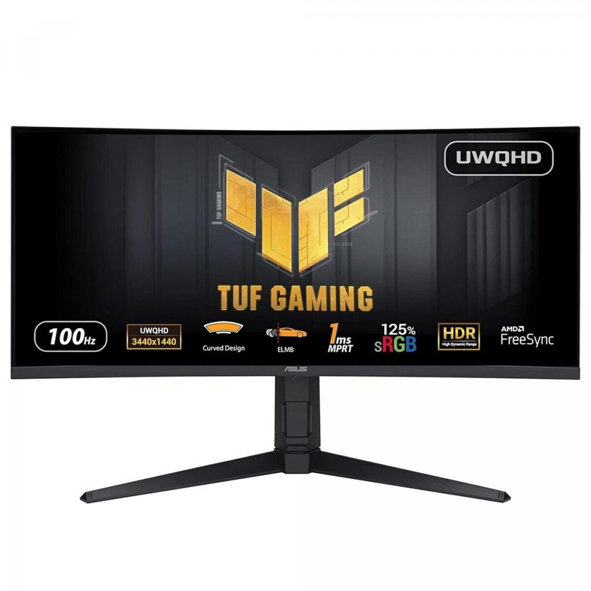 ASUS TUF Gaming VG34VQEL1A computer monitor 86.4 cm (34") 3440 x 1440 pixels LED Black