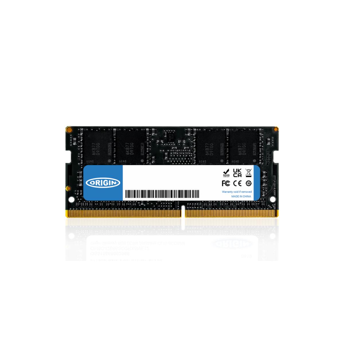 Origin Storage 32GB DDR4 3200MHz SODIMM 2Rx8 Non-ECC 1.2V