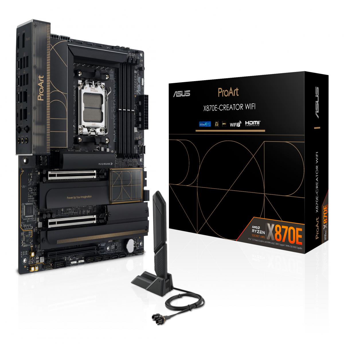 ASUS ProArt X870E-CREATOR WIFI AMD X870E Socket AM5 ATX