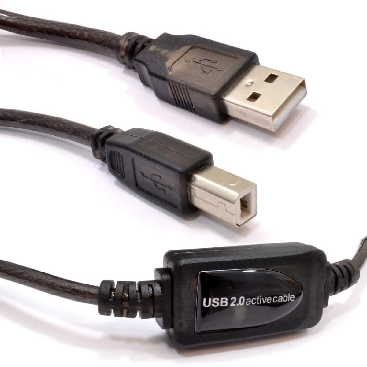 CDL 20m USB2.0 A-B Active Cable