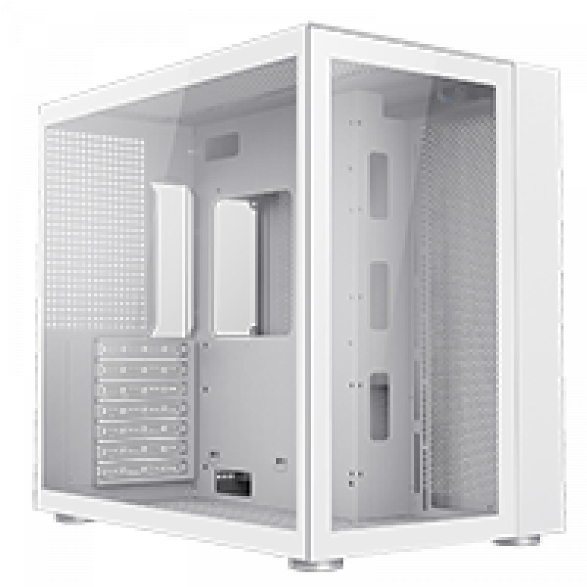 GameMax Infinity Mid-Tower ATX PC White Gaming Case With Tempered Glass Side Panel