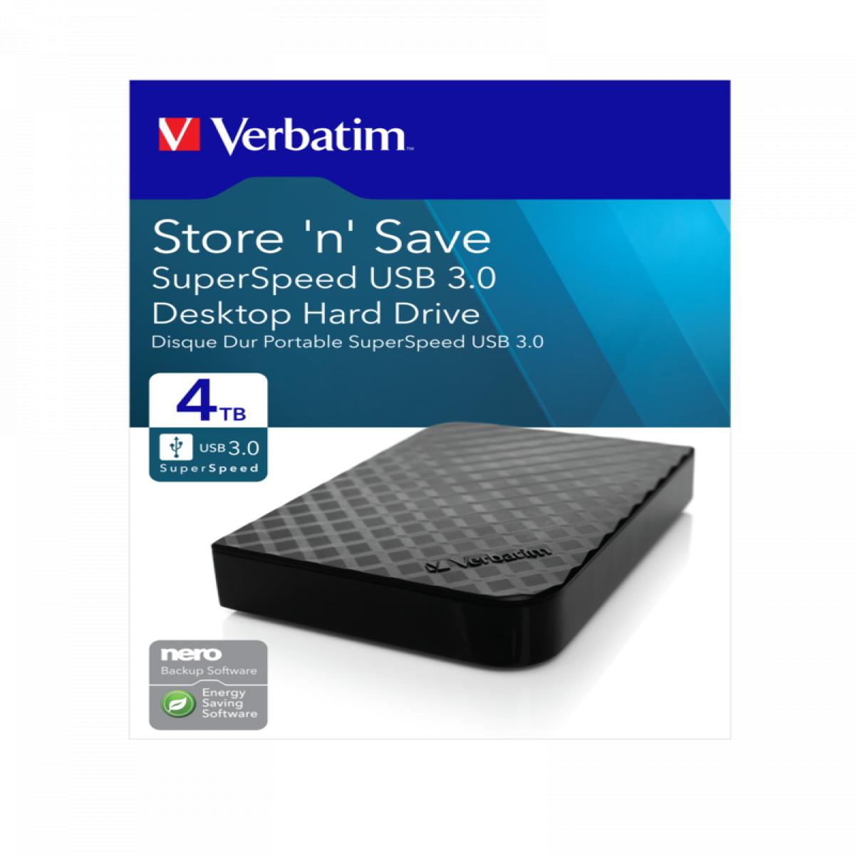 Verbatim Store 'n' Save 4TB USB 3.0