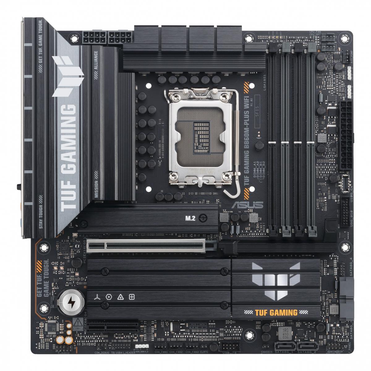 ASUS TUF GAMING B860M-PLUS WIFI Intel B860 LGA 1851 (Socket V1) micro ATX