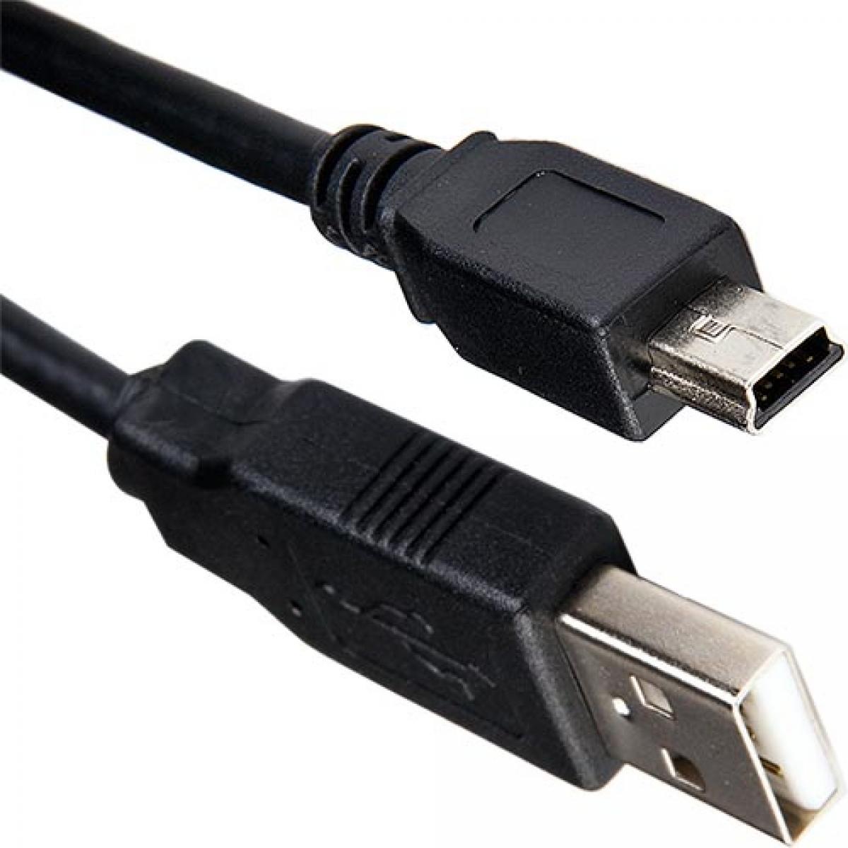 CNL 2m USB-A Mini-B M-M Bk PVC