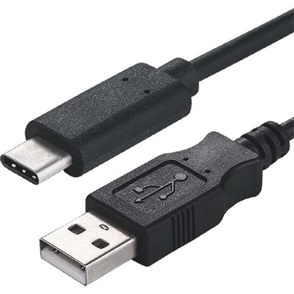 CNL 3M USB-C 2.0 USB-A Bk U-IF