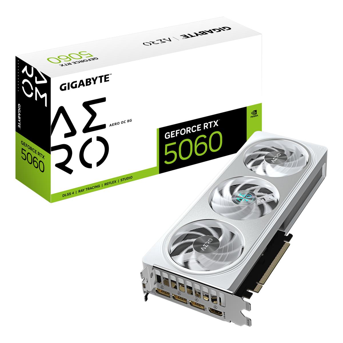 GIGABYTE GeForce RTX 5060 AERO OC 8G