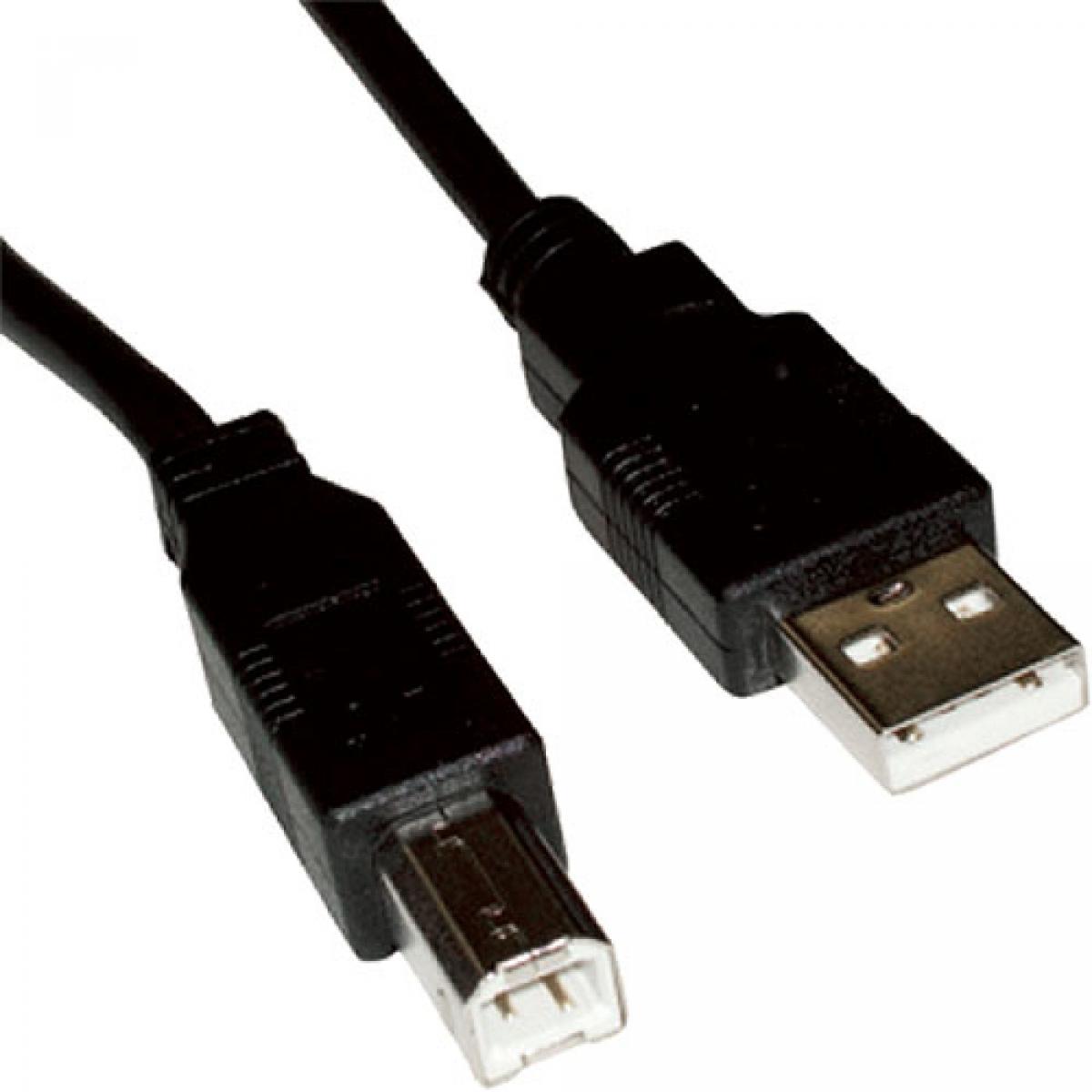 CNL 5M USB-A USB-B 2.0 M-M Bk PVC