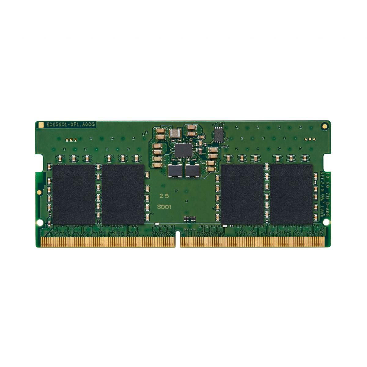 Kingston Technology ValueRAM memory module 8 GB 1 x 8 GB DDR5 5600 MT/s 262-pin SO-DIMM