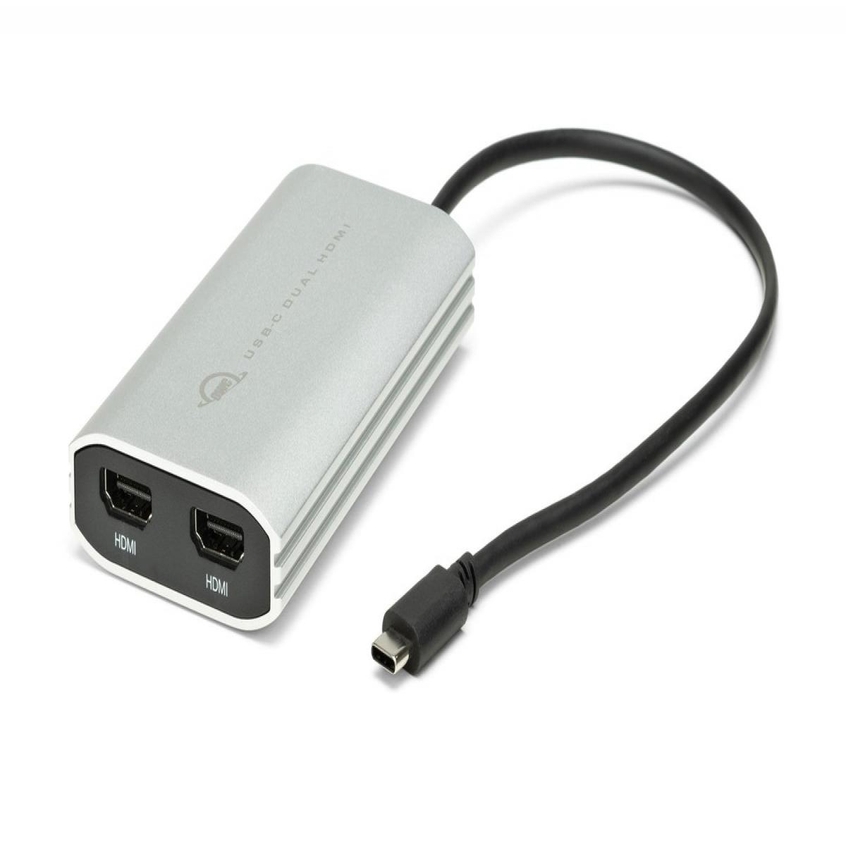 OWC USB-C to Dual HDMI 4K Adapter Mac/PC