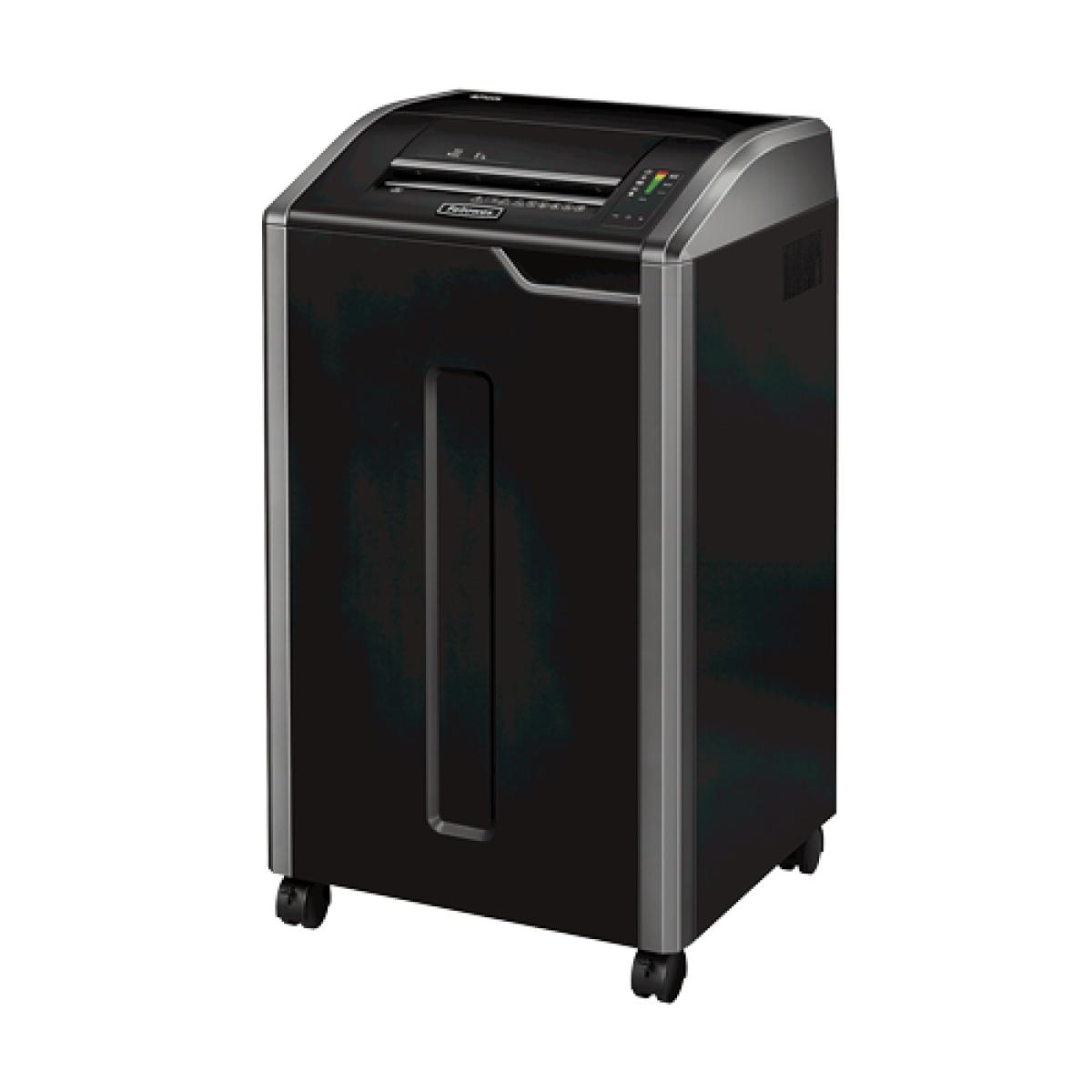 Fellowes 100063597 paper shredder Micro-cut shredding Black