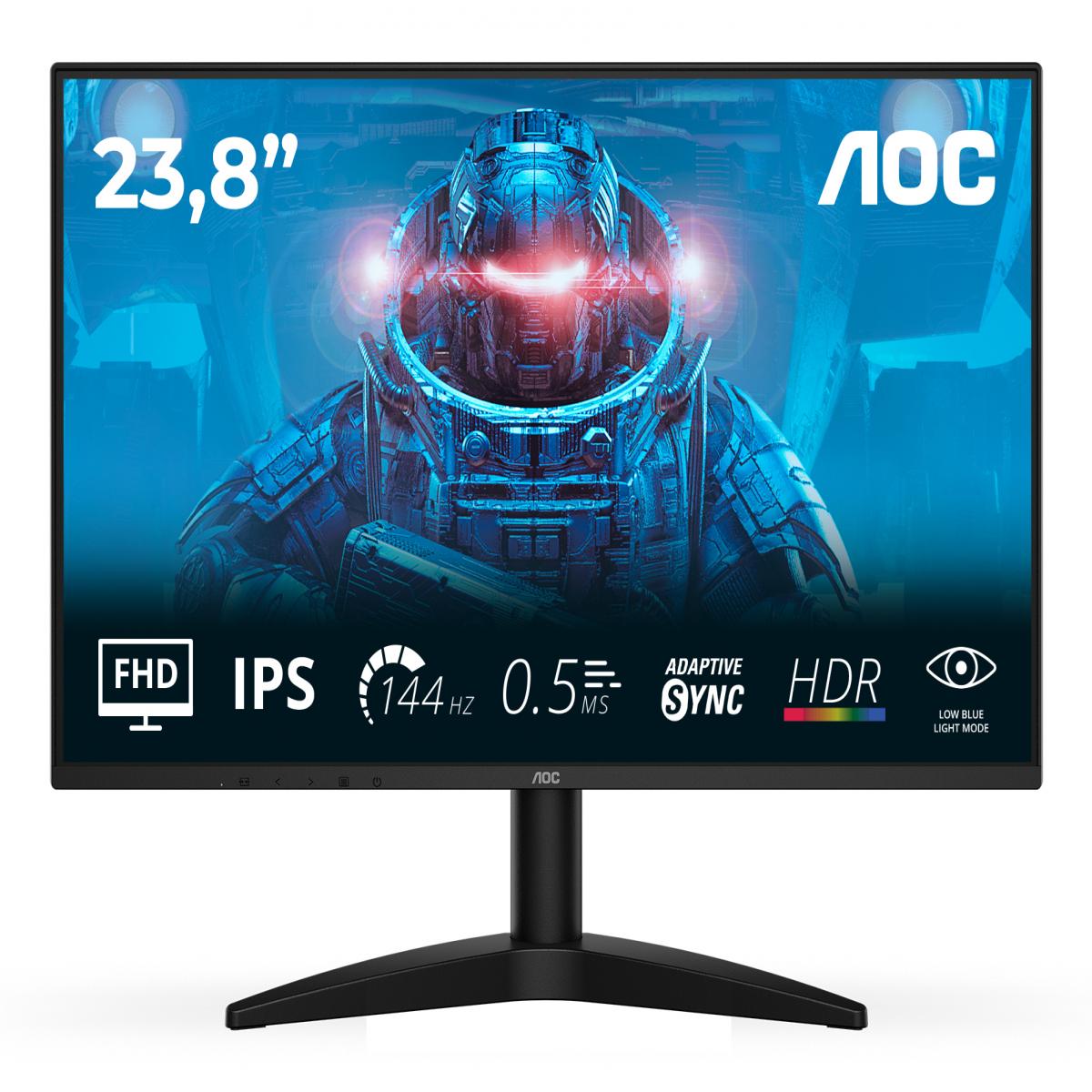 AOC B3 24B36X computer monitor 60.5 cm (23.8") 1920 x 1080 pixels Full HD LED Black