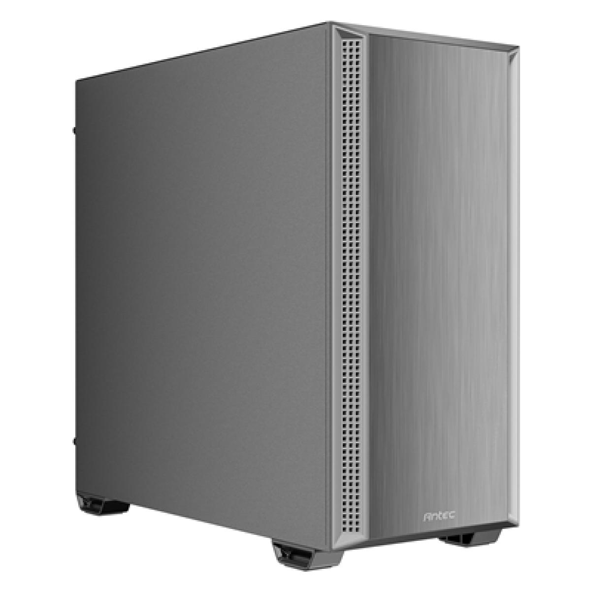 ANTEC P7S Case, High Airflow Design, Dual Silent Side Panels, 4x PWM Pre-Installed Fans, Supports ATX Micro-ATX Mini-ITX Motherboards