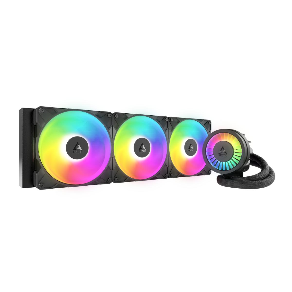ARCTIC Liquid Freezer III Pro 420 A-RGB Multi Compatible All-in-One CPU Water Cooler with A-RGB