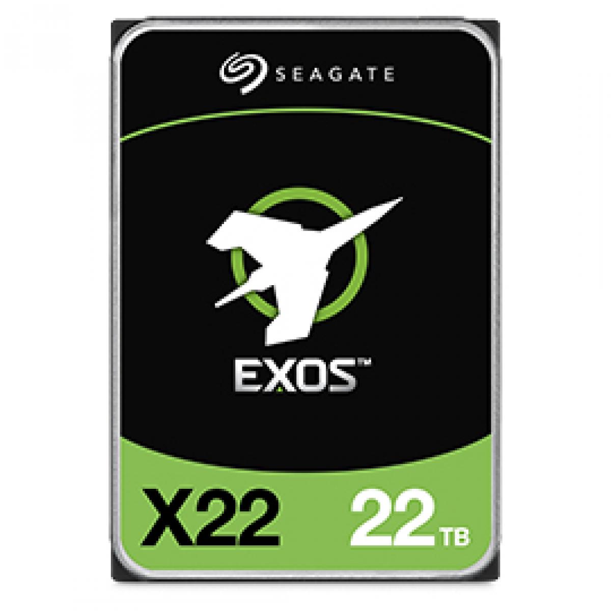 Seagate Exos X22 internal hard drive 22 TB 7200 RPM 512 MB 3.5" Serial ATA III
