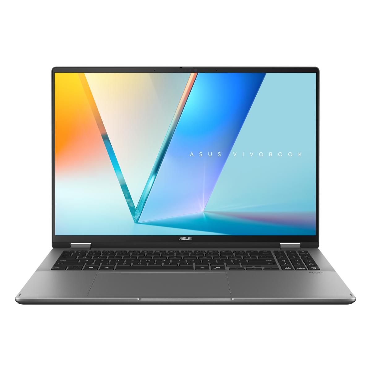ASUS Vivobook 16 Flip TP3607SH-RJ013W Copilot+ PC Intel Core Ultra 7 258V Hybrid (2-in-1) 40.6 cm (16") Touchscreen 3K 16 GB LPDDR5x-SDRAM 512 GB SSD NVIDIA GeForce RTX 5050 Wi-Fi 7 (802.11be) Windows 11 Home Grey