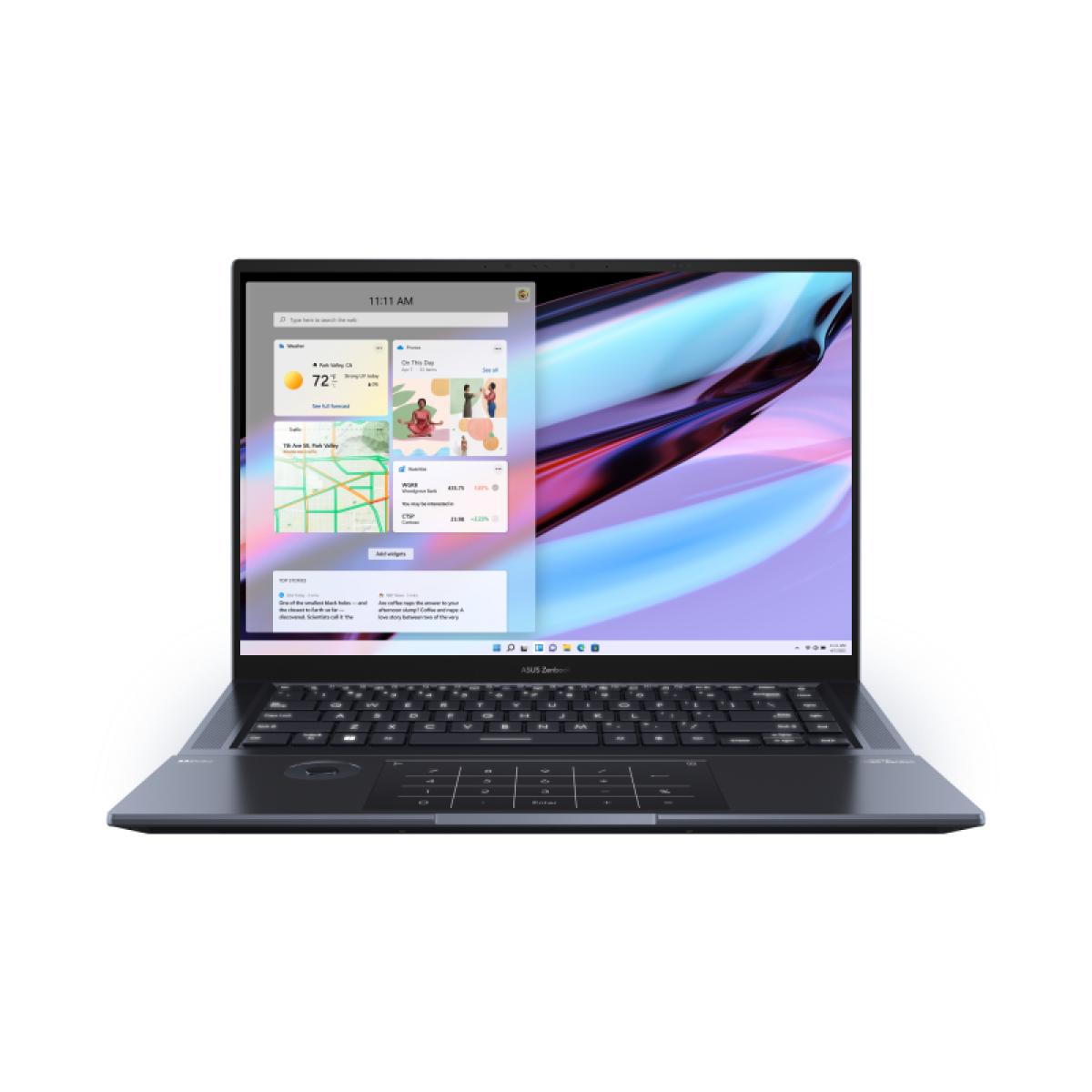 ASUS Zenbook Pro 16X OLED UX7602BZ-MY009W Intel® Core™ i9 i9-13905H Laptop 40.6 cm (16") Touchscreen 3.2K 32 GB LPDDR5x-SDRAM 1 TB SSD NVIDIA GeForce RTX 4080 Wi-Fi 6E (802.11ax) Windows 11 Home Black