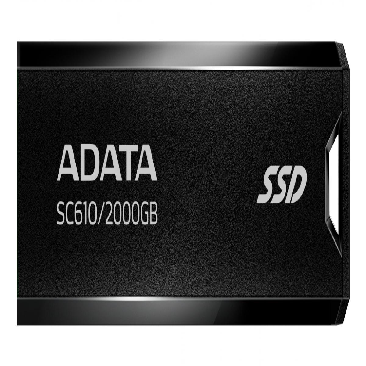 ADATA SC610 2 TB USB Type-A 3.2 Gen 2 (3.1 Gen 2) Black