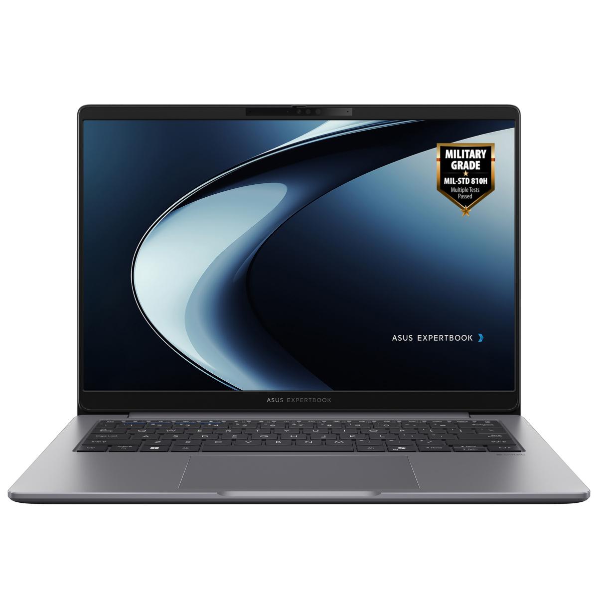 ASUS ExpertBook P3 PM3406CK-R515X AMD Ryzen AI 5 330 Laptop 35.6 cm (14") WUXGA 16 GB DDR5-SDRAM 512 GB SSD Wi-Fi 7 (802.11be) Windows 11 Pro Grey