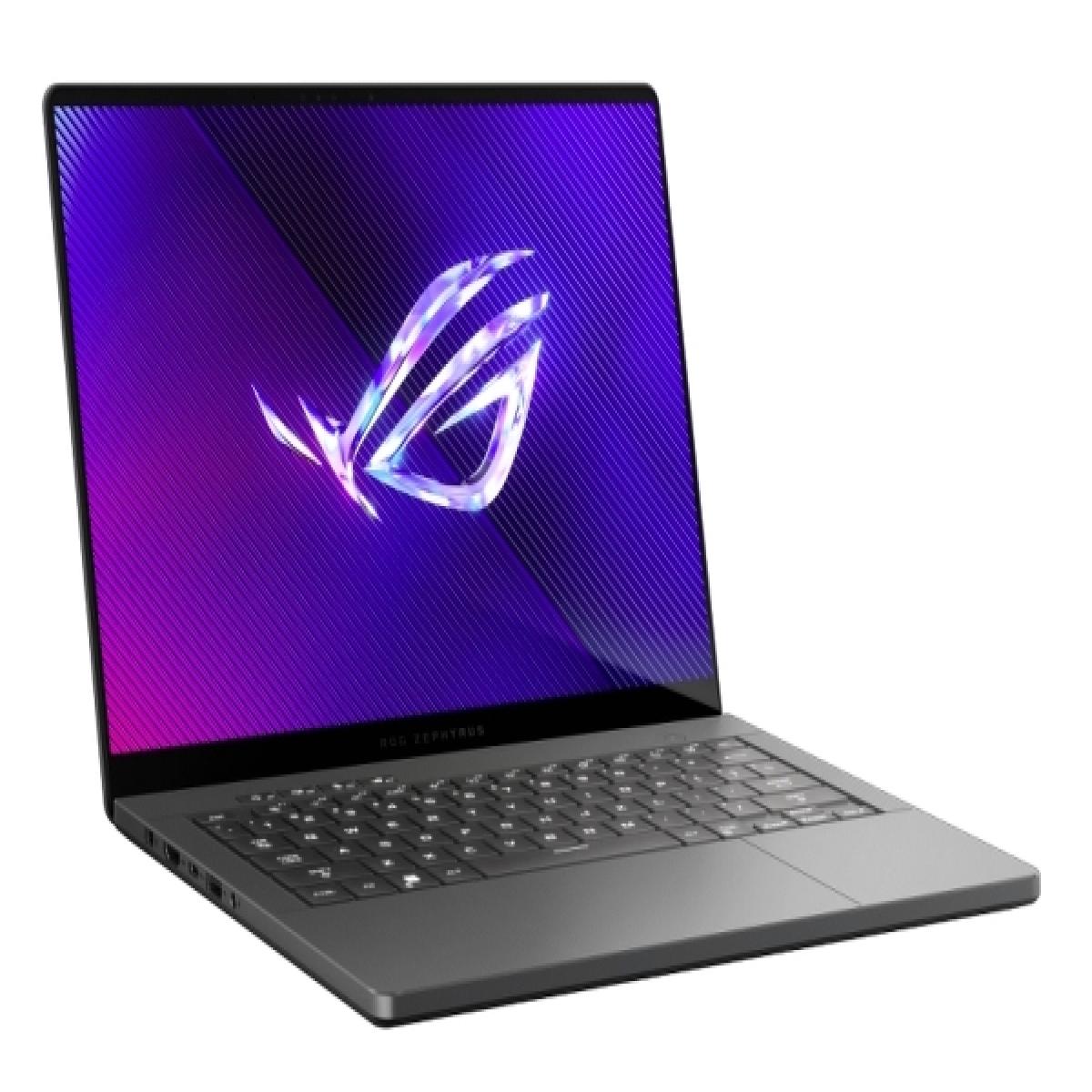 ASUS ROG Zephyrus G14 90NR0LV1-M000N0 AMD Ryzen™ 9 Laptop 35.6 cm (14") WQXGA+ 32 GB LPDDR5x-SDRAM 1 TB SSD NVIDIA GeForce RTX 5070 Wi-Fi 7 (802.11be) Windows 11 Home German Grey