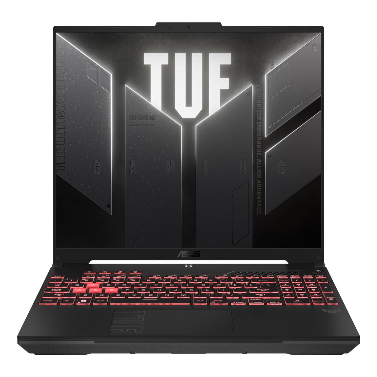 ASUS TUF Gaming A16 FA607NUG-RL116W AMD Ryzen™ 7 7445HS Laptop 40.6 cm (16") WUXGA 16 GB DDR5-SDRAM 512 GB SSD NVIDIA GeForce RTX 4050 Wi-Fi 6 (802.11ax) Windows 11 Home Black, Grey