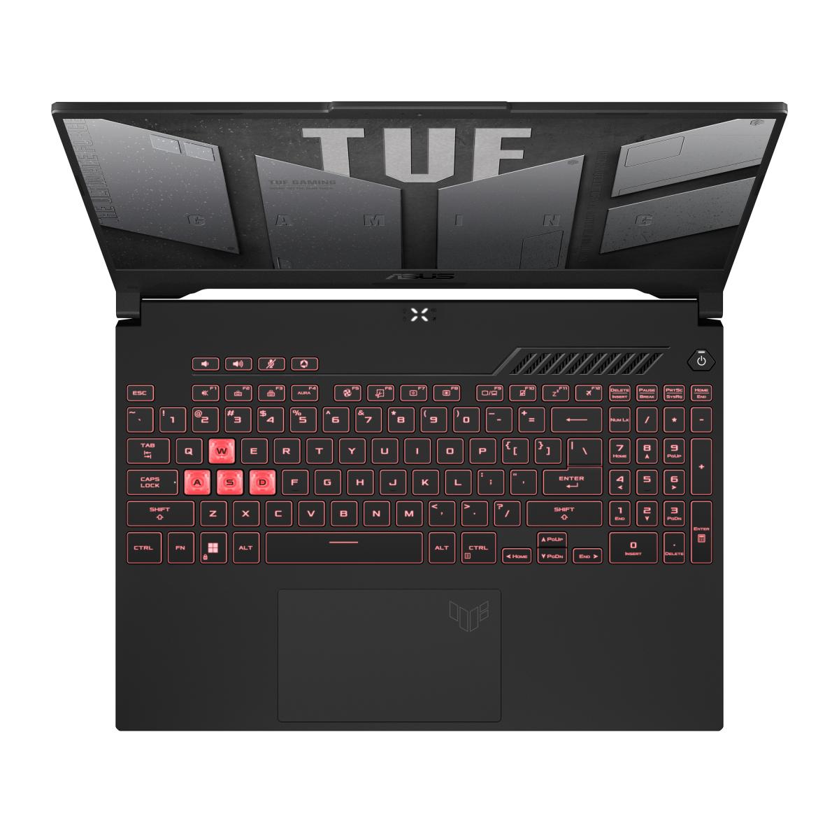 ASUS TUF Gaming A15 FA507RE-HN006W AMD Ryzen™ 7 6800H Laptop 39.6 cm (15.6") Full HD 16 GB DDR5-SDRAM 512 GB SSD NVIDIA GeForce RTX 3050 Ti Wi-Fi 6 (802.11ax) Windows 11 Home Grey