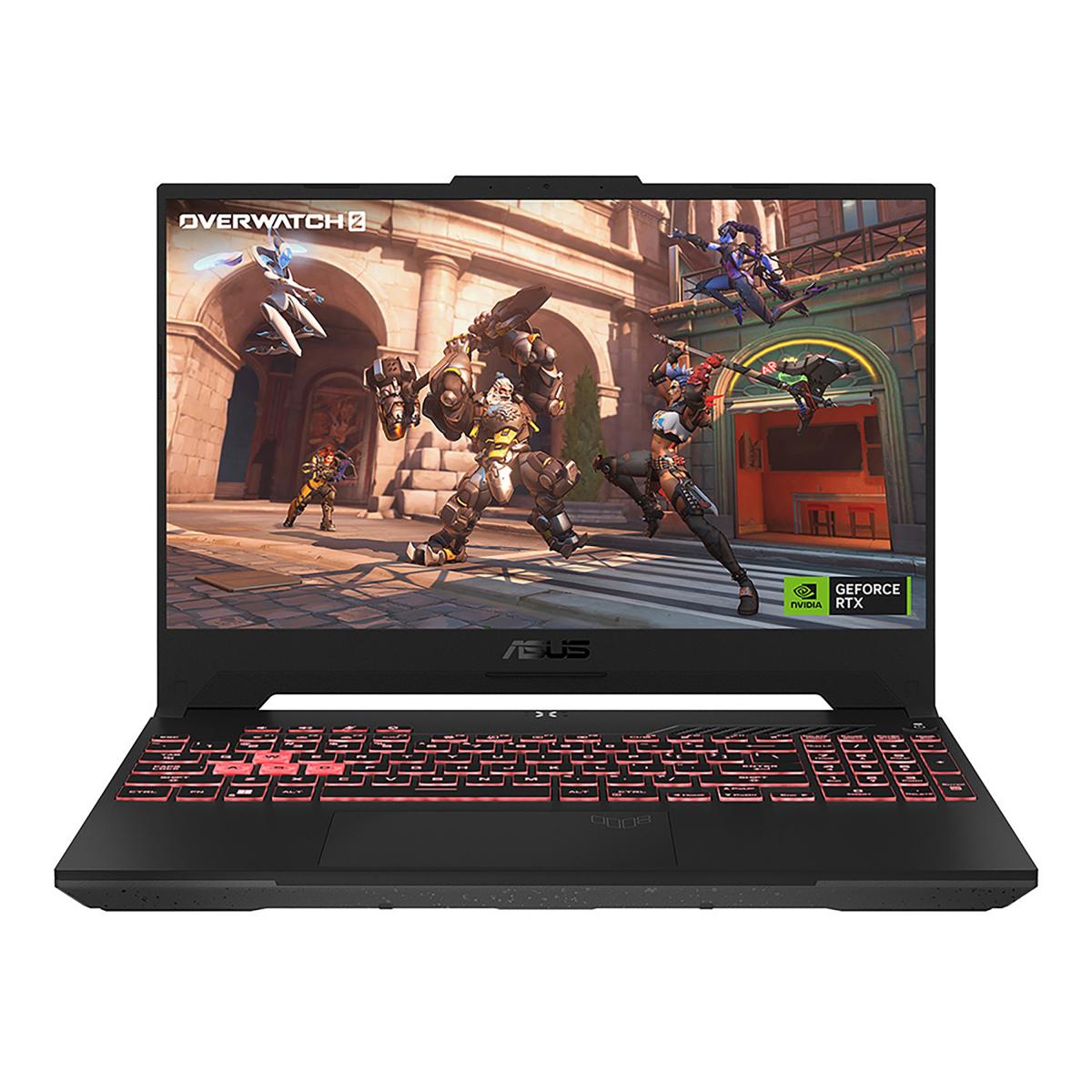 ASUS TUF Gaming A15 FA507NUR-LP011W AMD Ryzen™ 7 7435HS Laptop 39.6 cm (15.6") Full HD 16 GB DDR5-SDRAM 1 TB SSD NVIDIA GeForce RTX 4050 Wi-Fi 6 (802.11ax) Windows 11 Home Black, Grey