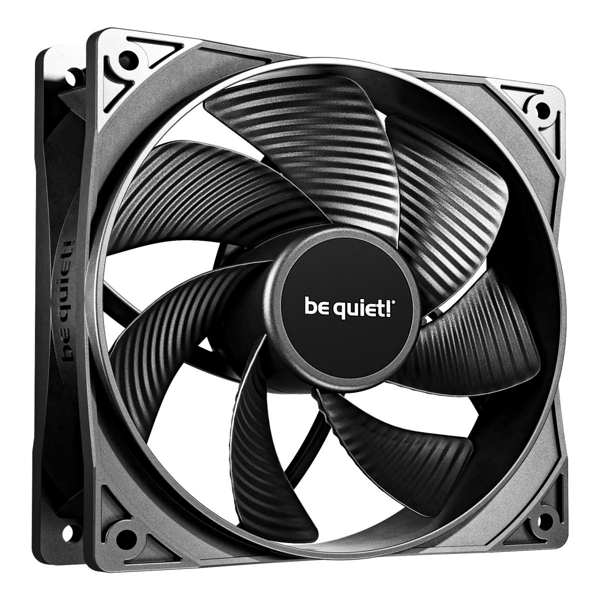be quiet! Pure Wings 3 120mm | PWM Reverse Triple-Pack Computer case Fan 12 cm Black 3 pc(s)