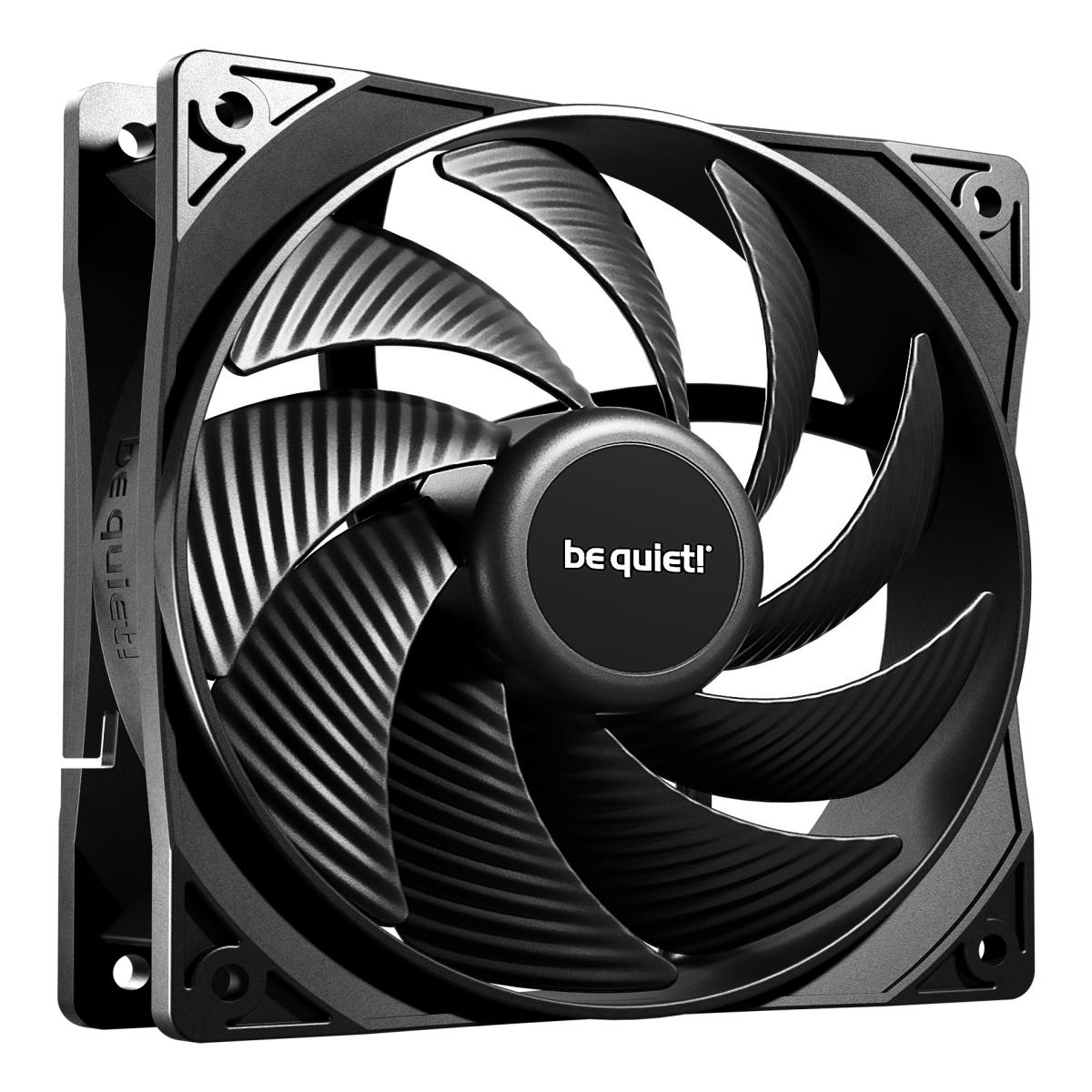 be quiet! Pure Wings 3 120mm | PWM high-speed Triple Pack Computer case Fan 12 cm Black 3 pc(s)