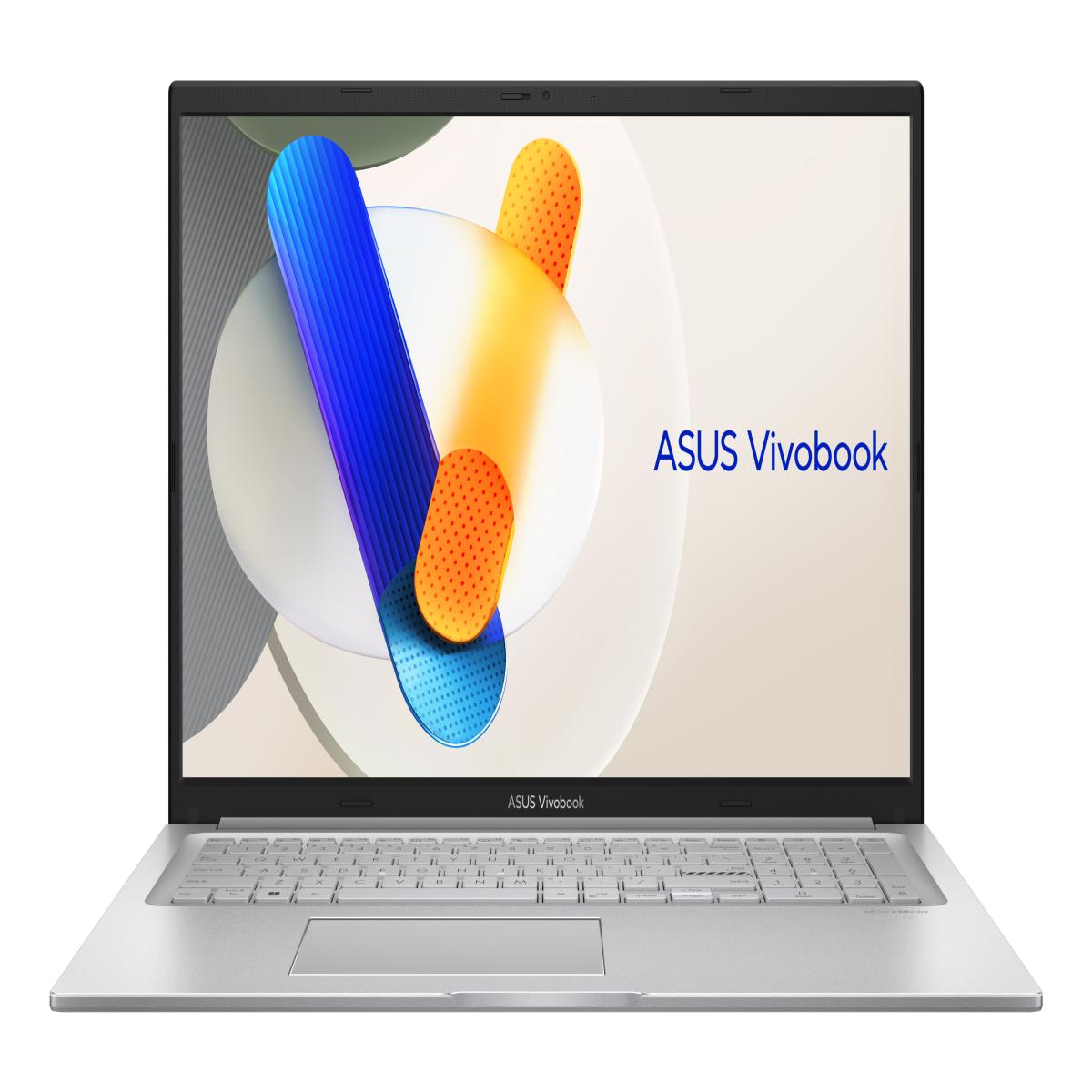 ASUS Vivobook 17 X1704VA-AU196W Intel® Core™ i7 i7-1355U Laptop 43.9 cm (17.3") Full HD 16 GB DDR4-SDRAM 1 TB SSD Wi-Fi 6 (802.11ax) Windows 11 Home Silver