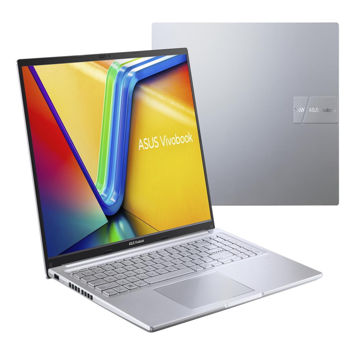 ASUS Vivobook 16 M1605YA-MB333W AMD Ryzen™ 5 7530U Laptop 40.6 cm (16") WUXGA 8 GB DDR4-SDRAM 512 GB SSD Wi-Fi 6E (802.11ax) Windows 11 Home Silver