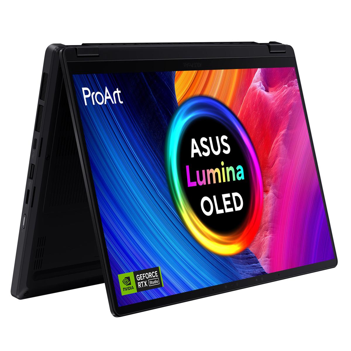 ASUS ProArt PX13 HN7306WV-LX009W Copilot+ PC AMD Ryzen AI 9 HX 370 Hybrid (2-in-1) 33.8 cm (13.3") Touchscreen 3K 32 GB LPDDR5x-SDRAM 1 TB SSD NVIDIA GeForce RTX 4060 Wi-Fi 7 (802.11be) Windows 11 Home Black