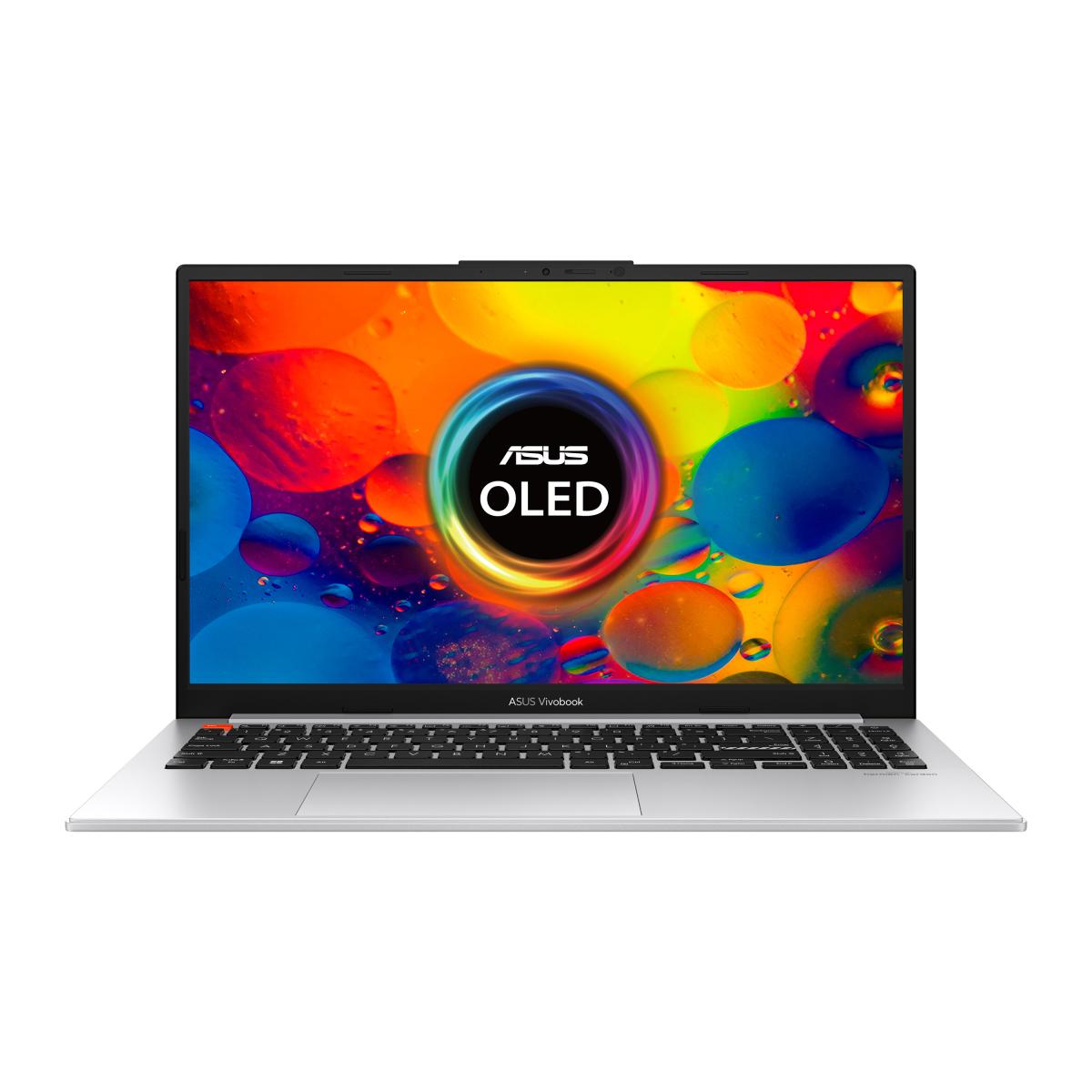 ASUS Vivobook S15 OLED S5504VN-L1061W Intel® Core™ i7 i7-13700H Laptop 39.6 cm (15.6") Full HD 16 GB LPDDR5-SDRAM 1 TB SSD Intel Arc A350M Wi-Fi 6E (802.11ax) Windows 11 Home Silver