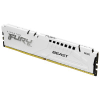 Kingston Technology FURY Beast 16GB 5600MT/s DDR5 CL36 DIMM White EXPO