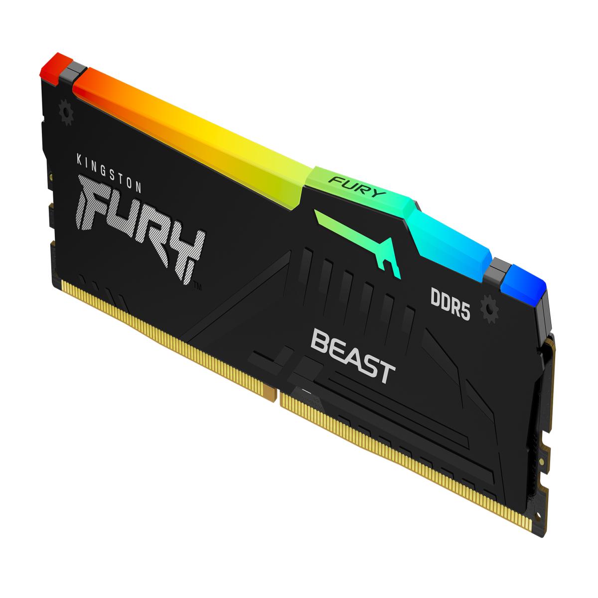Kingston Technology FURY Beast 8GB 5600MT/s DDR5 CL36 DIMM RGB EXPO