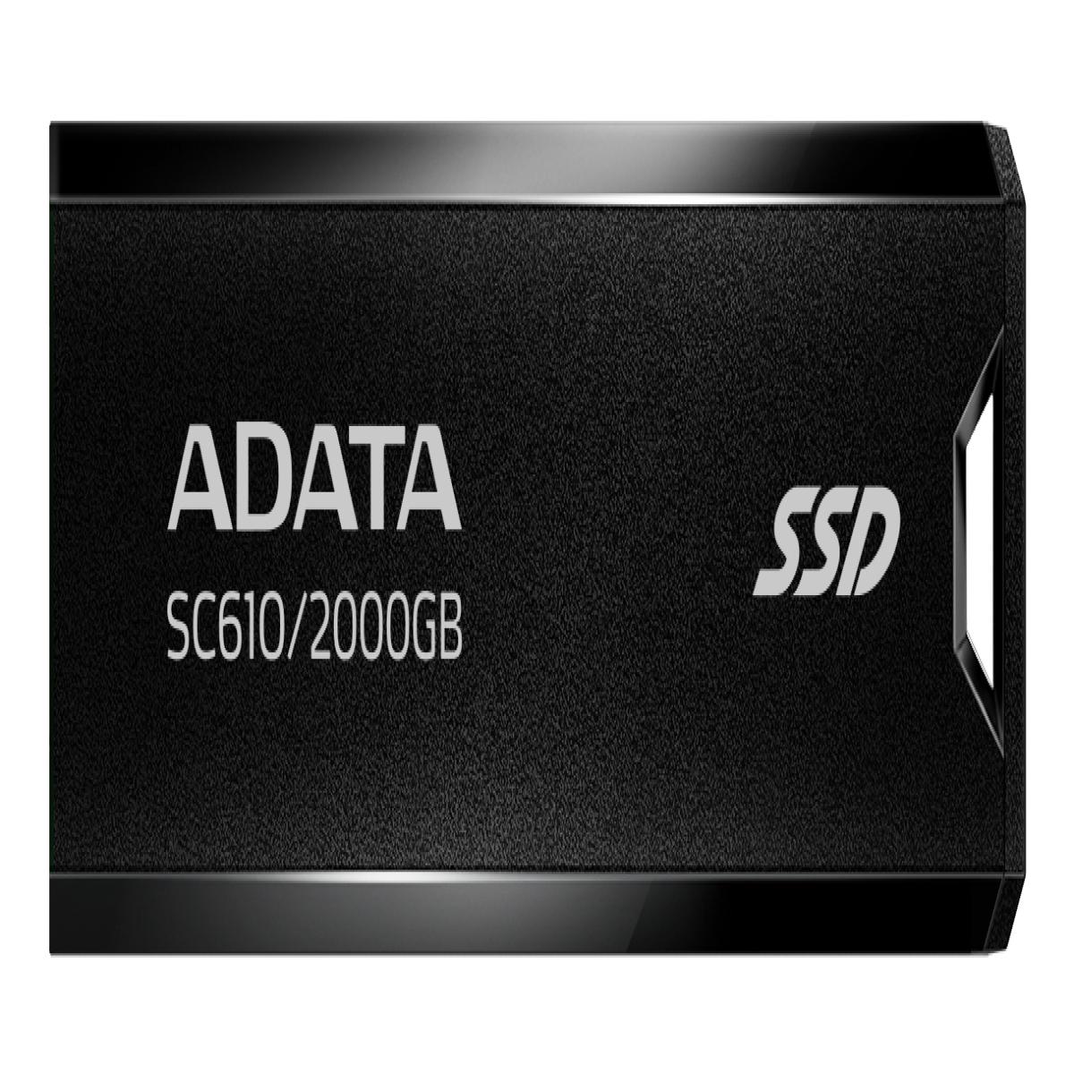 ADATA SC610 2 TB USB Type-A 3.2 Gen 2 (3.1 Gen 2) Black