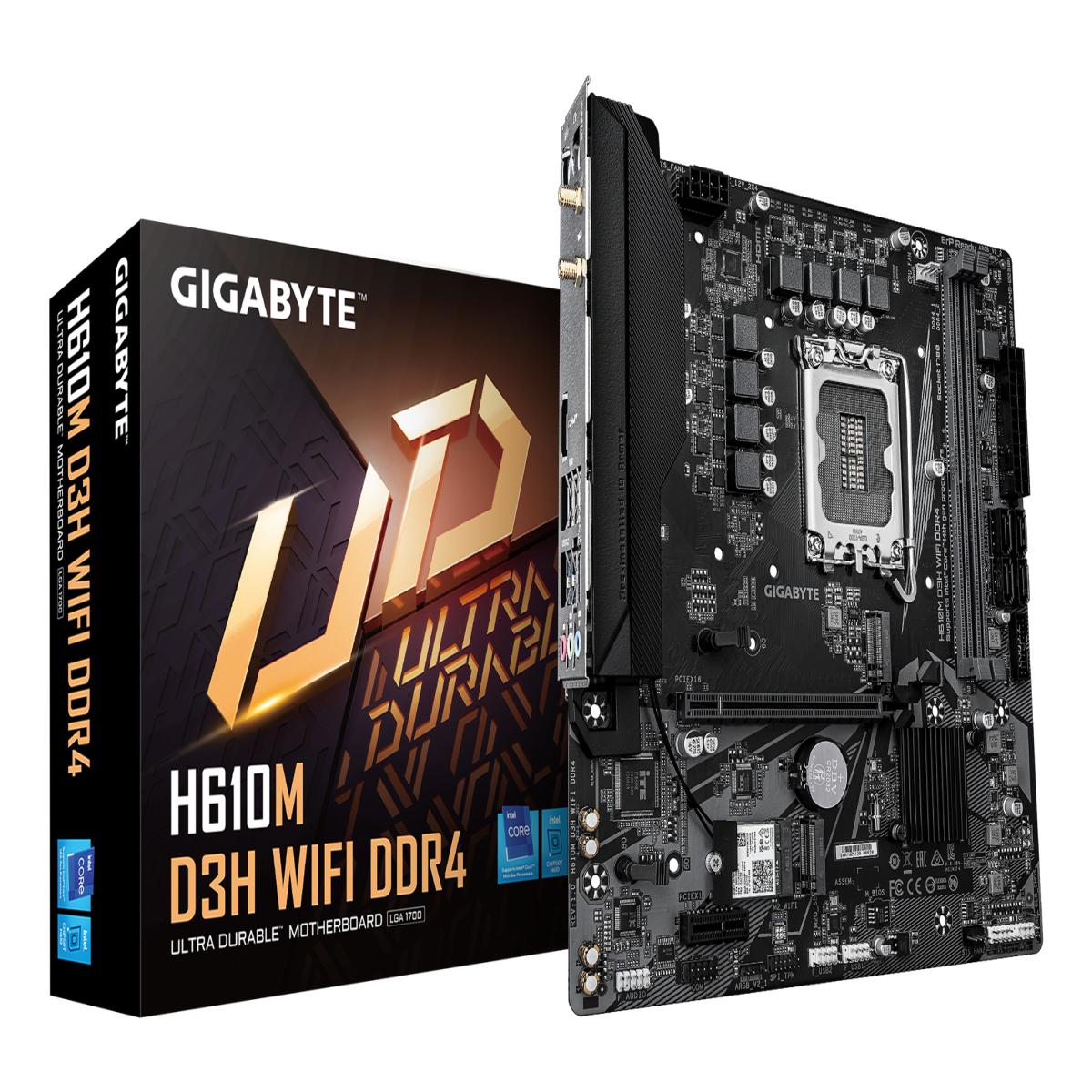 GIGABYTE H610M D3H WIFI DDR4 motherboard