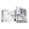 GIGABYTE Z890 AORUS PRO ICE Motherboard - Supports Intel Core Ultra (Series 2) CPUs, 16+1+2 phases VRM, up to 9500MHz DDR5 (OC), 1xPCIe 5.0 + 4xPCIe 4.0, Wi-Fi 7, 5GbE LAN, Thunderbolt 4