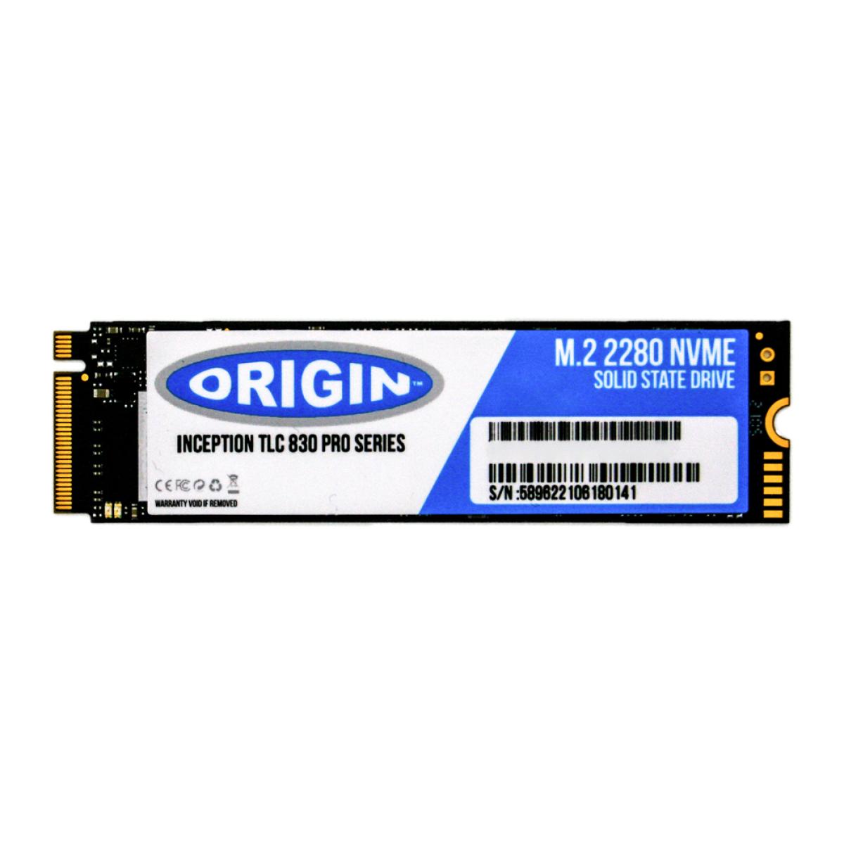 Origin Storage Inception SSD 2TB NVMe M.2 3D TLC 80mm