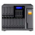 QNAP TL-D1600S HDD/SSD enclosure Black, Grey 2.5/3.5"